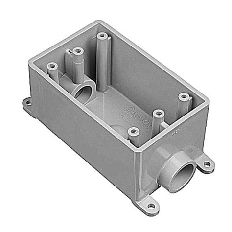 metallic vs non metallic junction box|carlon boxes catalog.